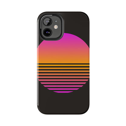 Sunset Grid Tough Phone Case