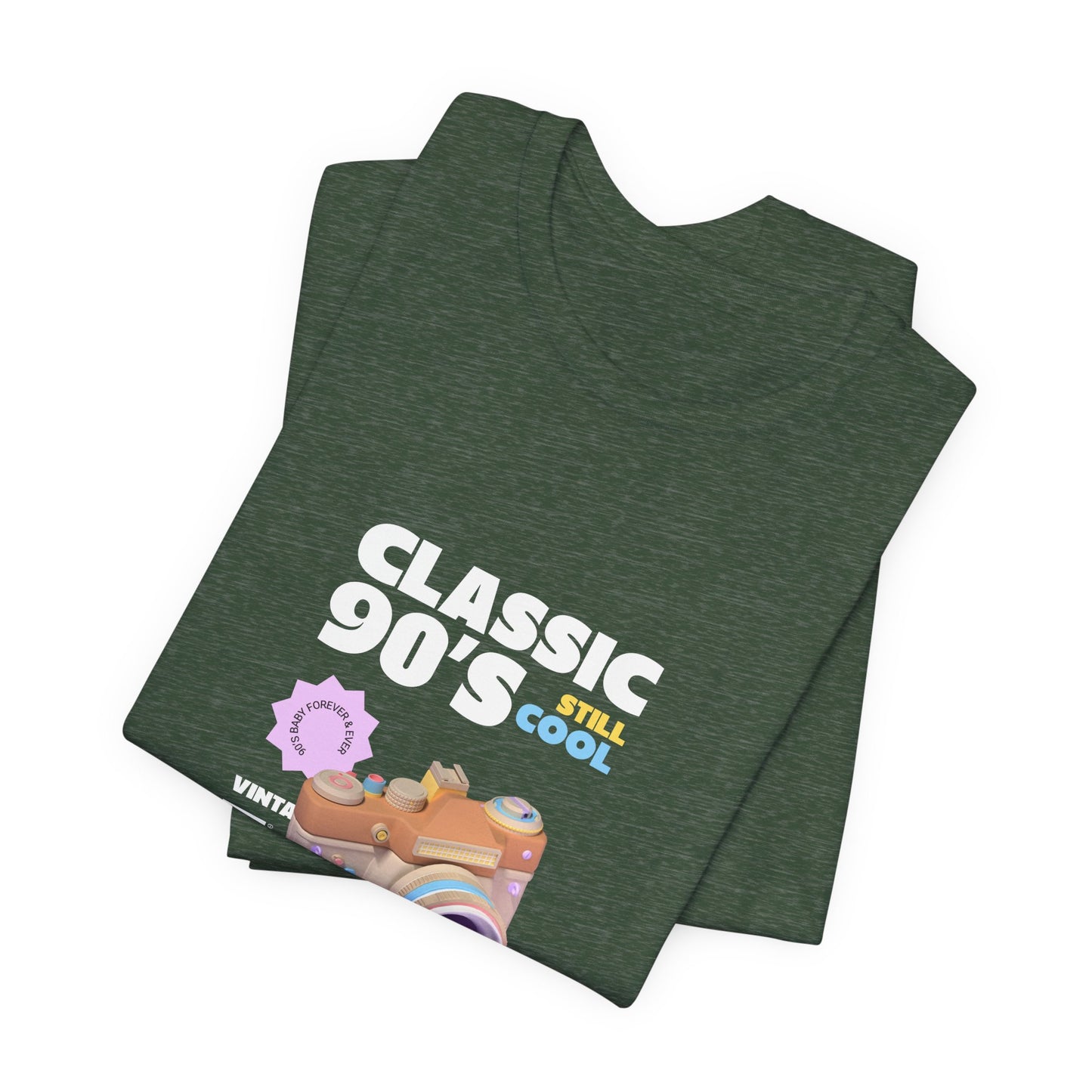 Classic 90's Still Cool Camera Tee