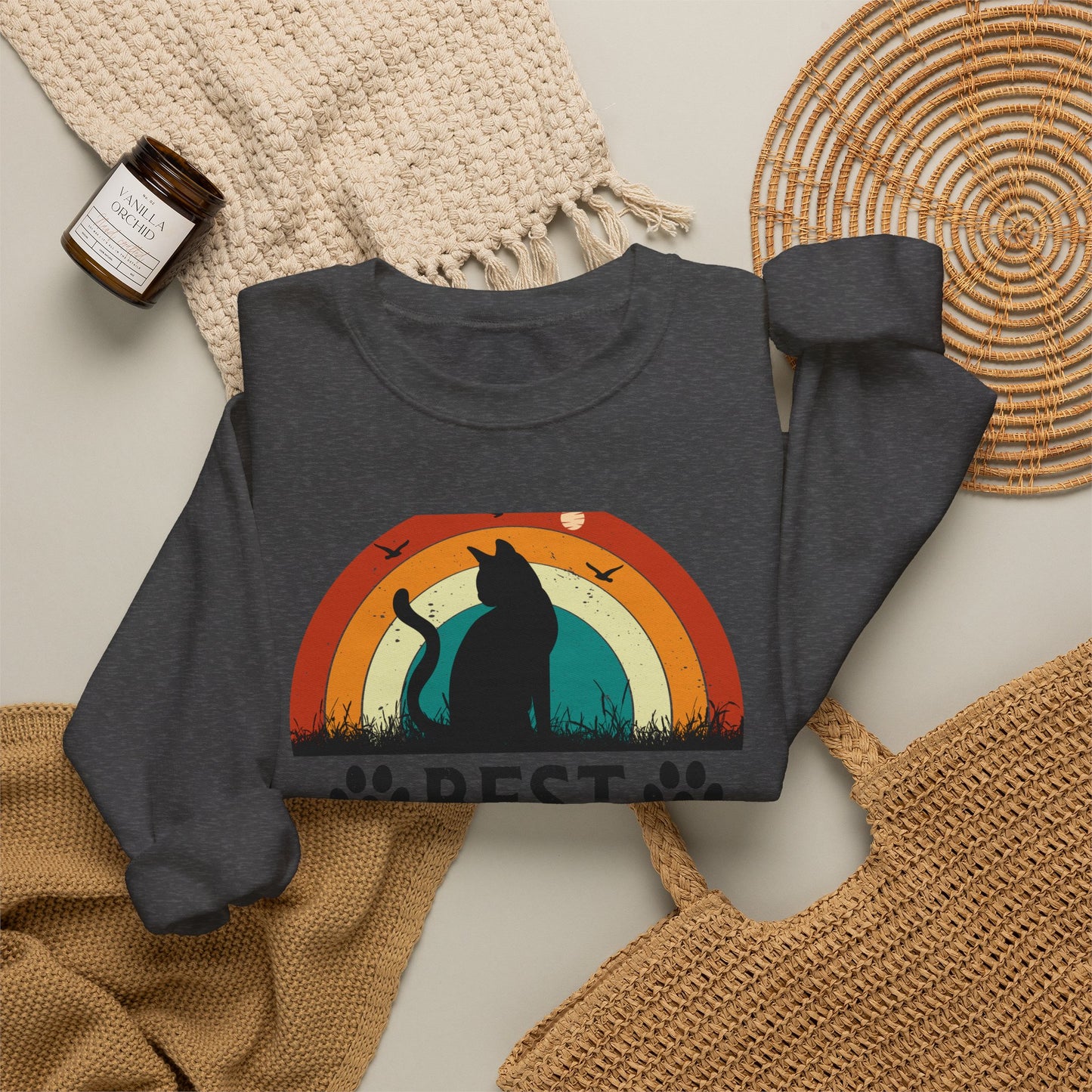 Best Cat Dad Ever Sweatshirt