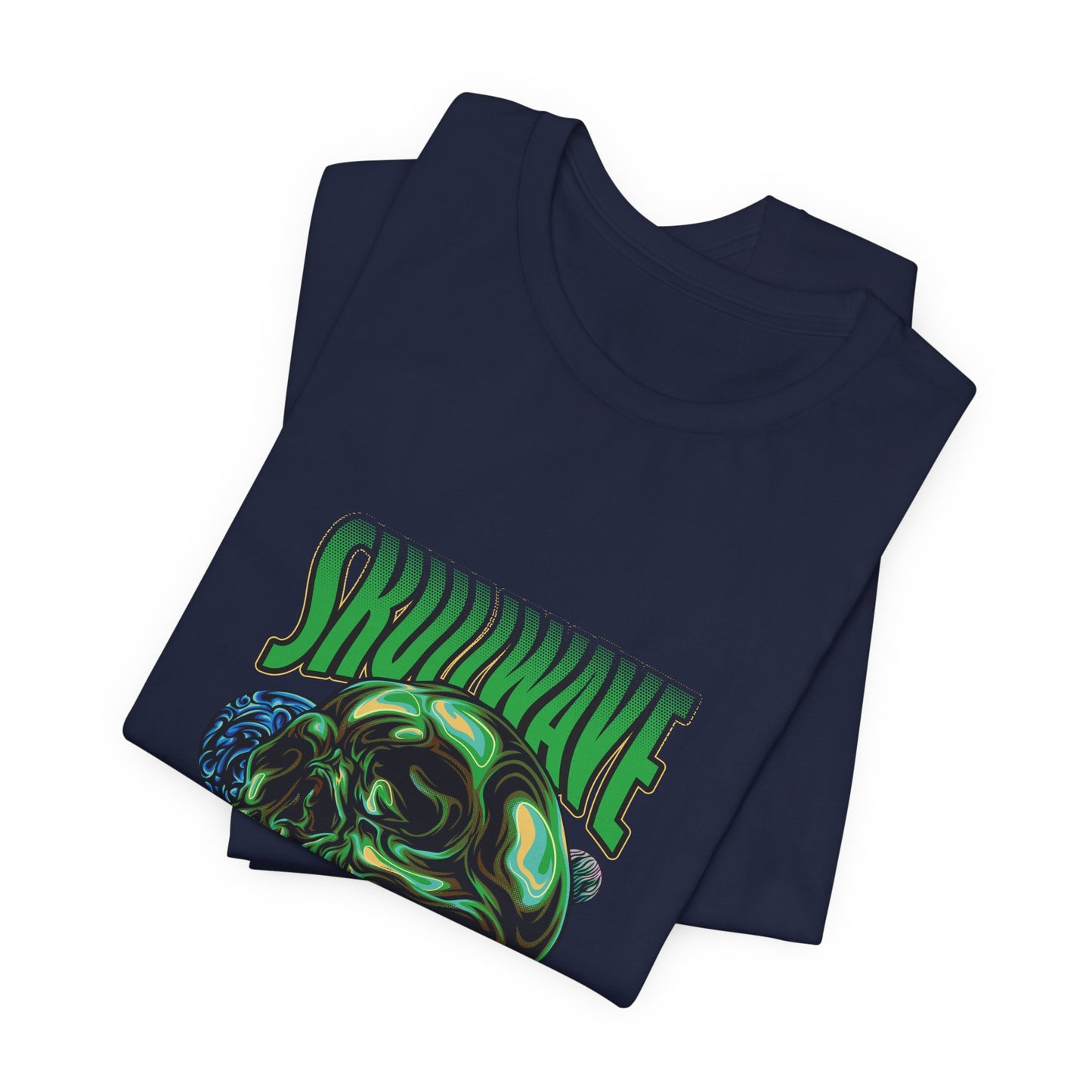 Skullwave Melting Skull Streetwear Tee