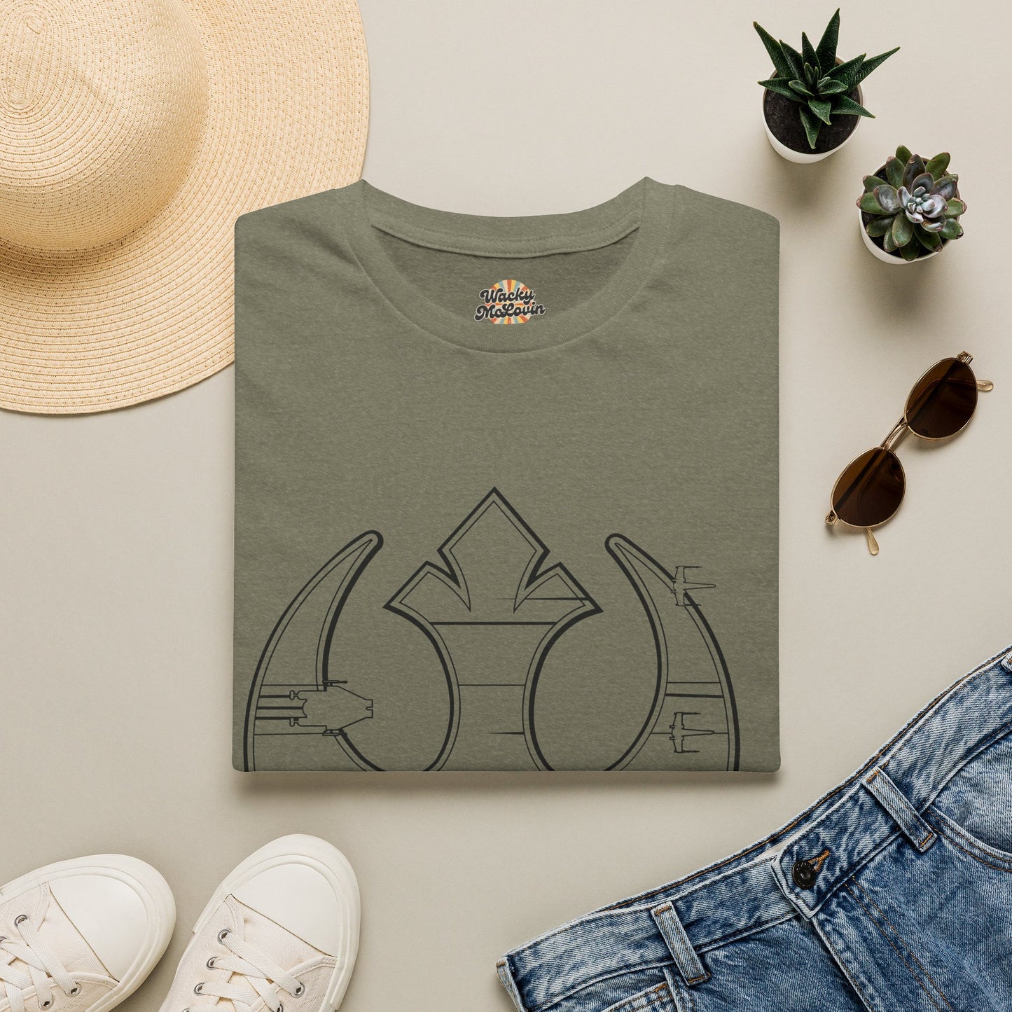 Retro Rebel Alliance Inspired Space Tee