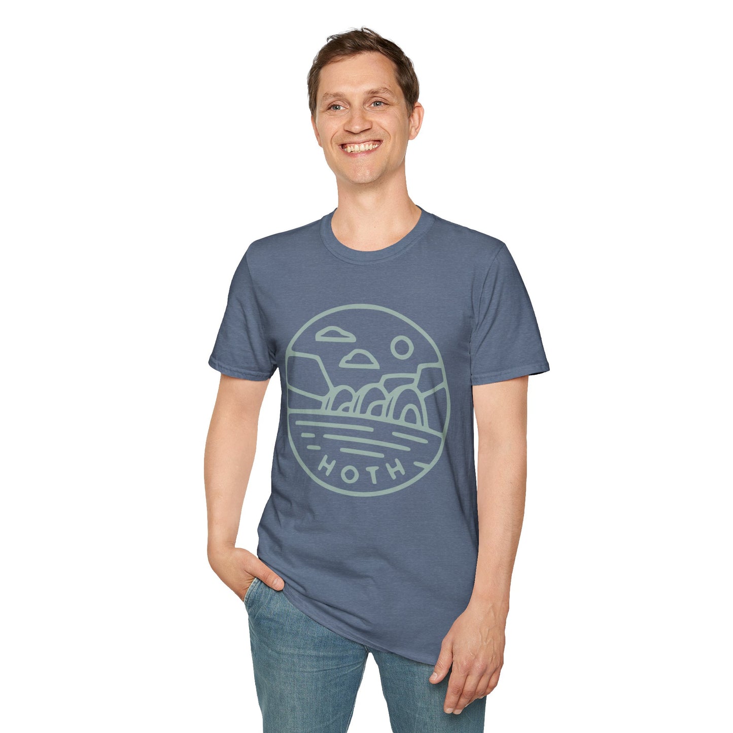 Hoth Retro Planet Adventure Tee