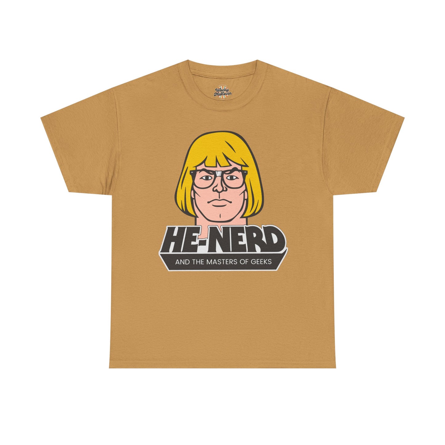 He-Nerd Masters of Geeks Parody T-Shirt