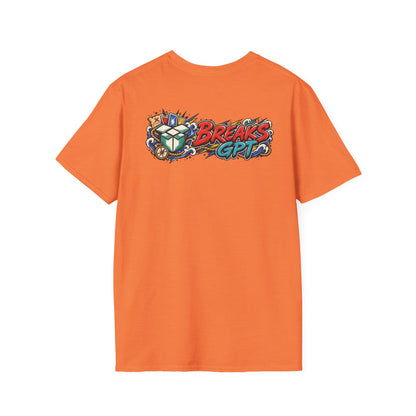 BreaksGPT Manga Card Breaker T-Shirt | Pirate Trading Card Graphic Tee Color Version