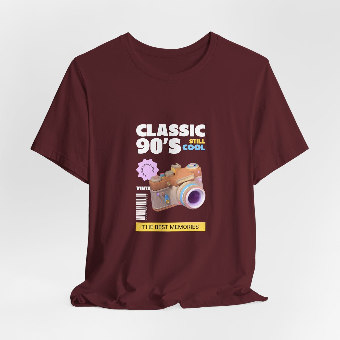 Classic 90's Still Cool Camera Tee