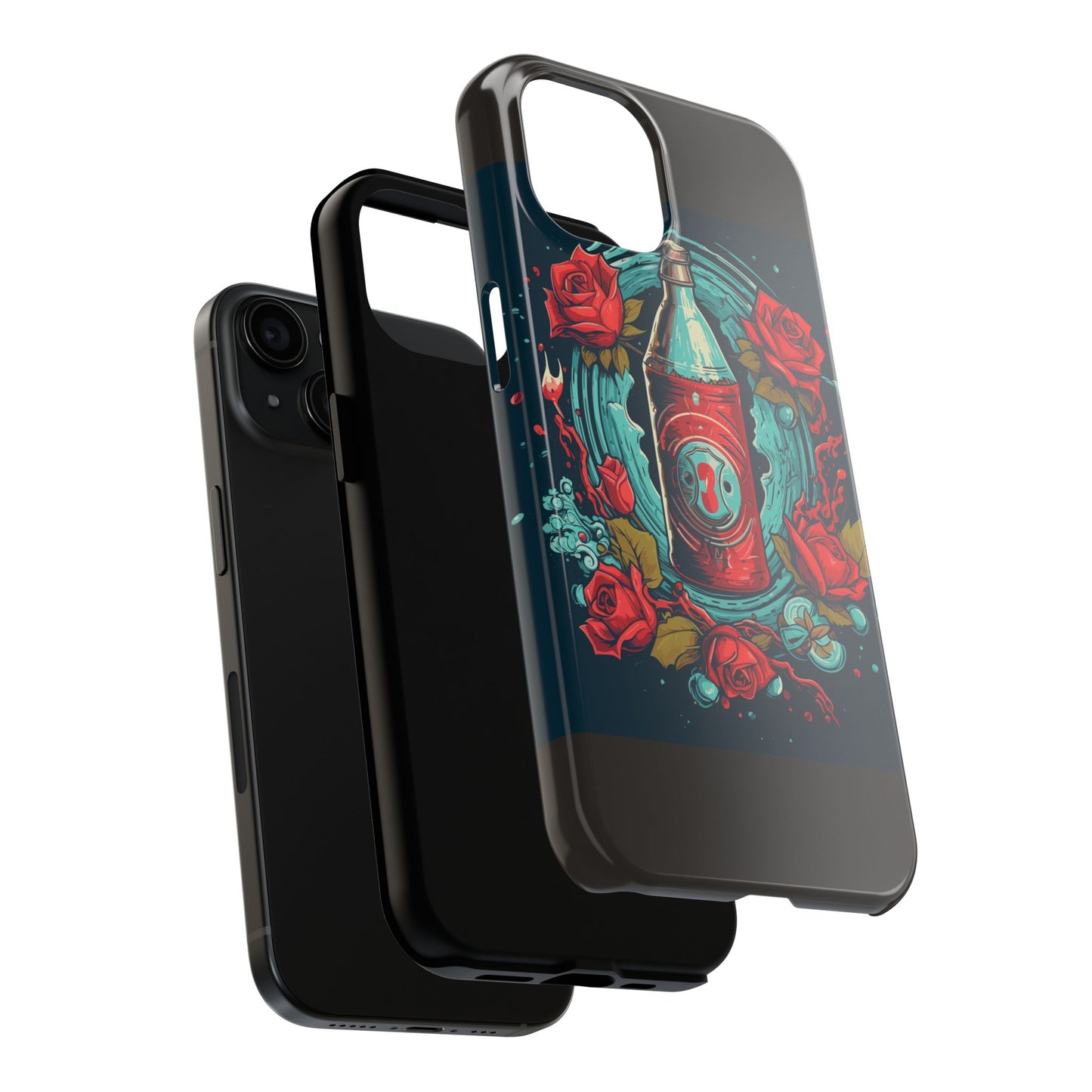 Soda & Roses Tough Phone Case