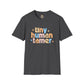Tiny Human Tamer Retro Parenting Tee