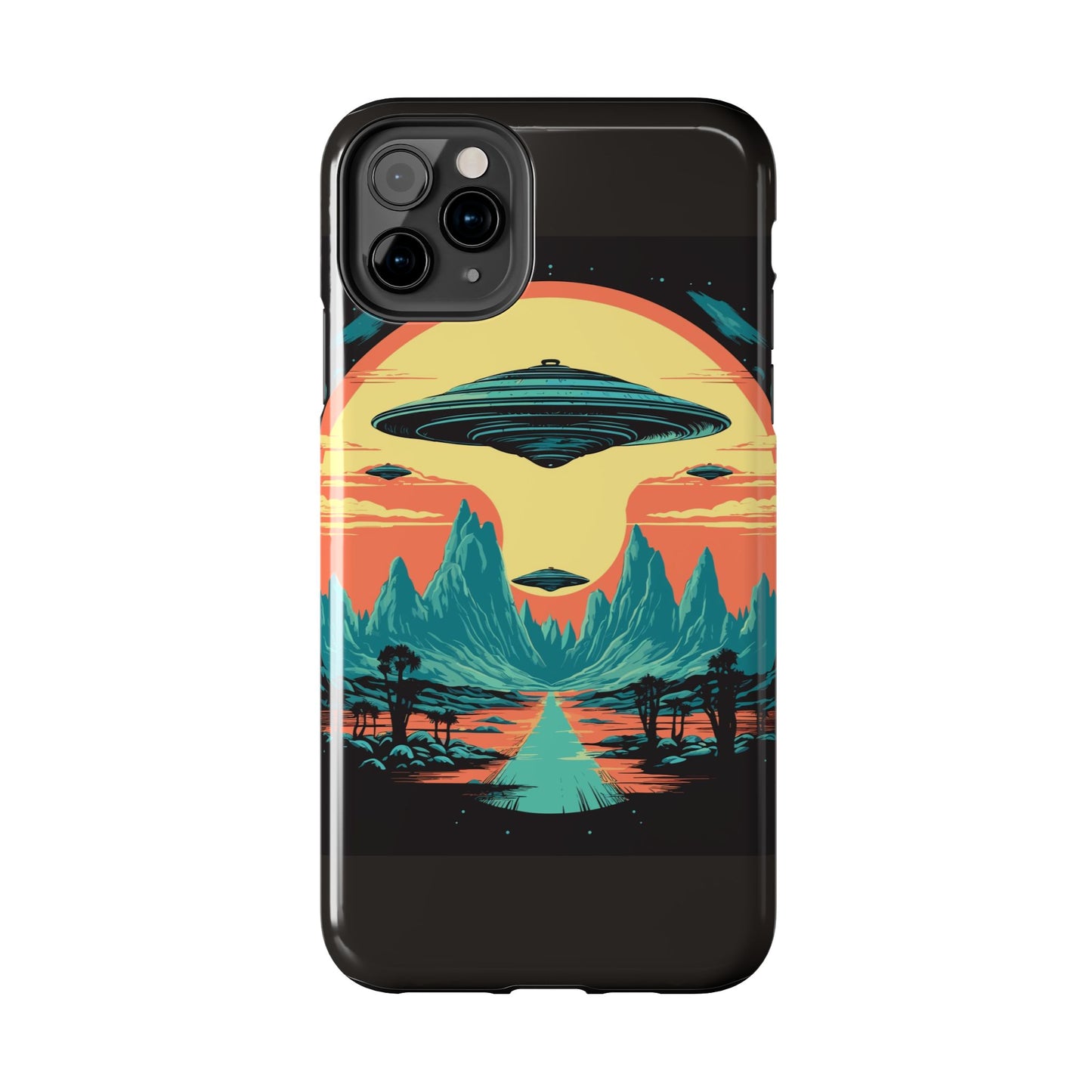 UFO Fleet Tough Phone Case