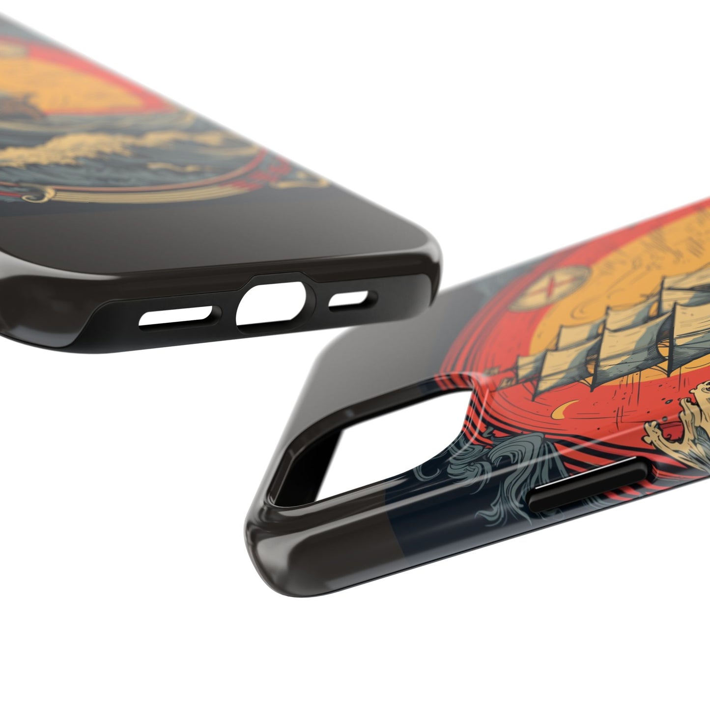 Tall Ship Storm Tough Phone Case