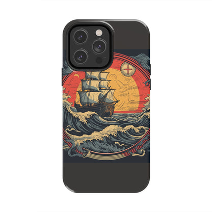 Tall Ship Storm Tough Phone Case
