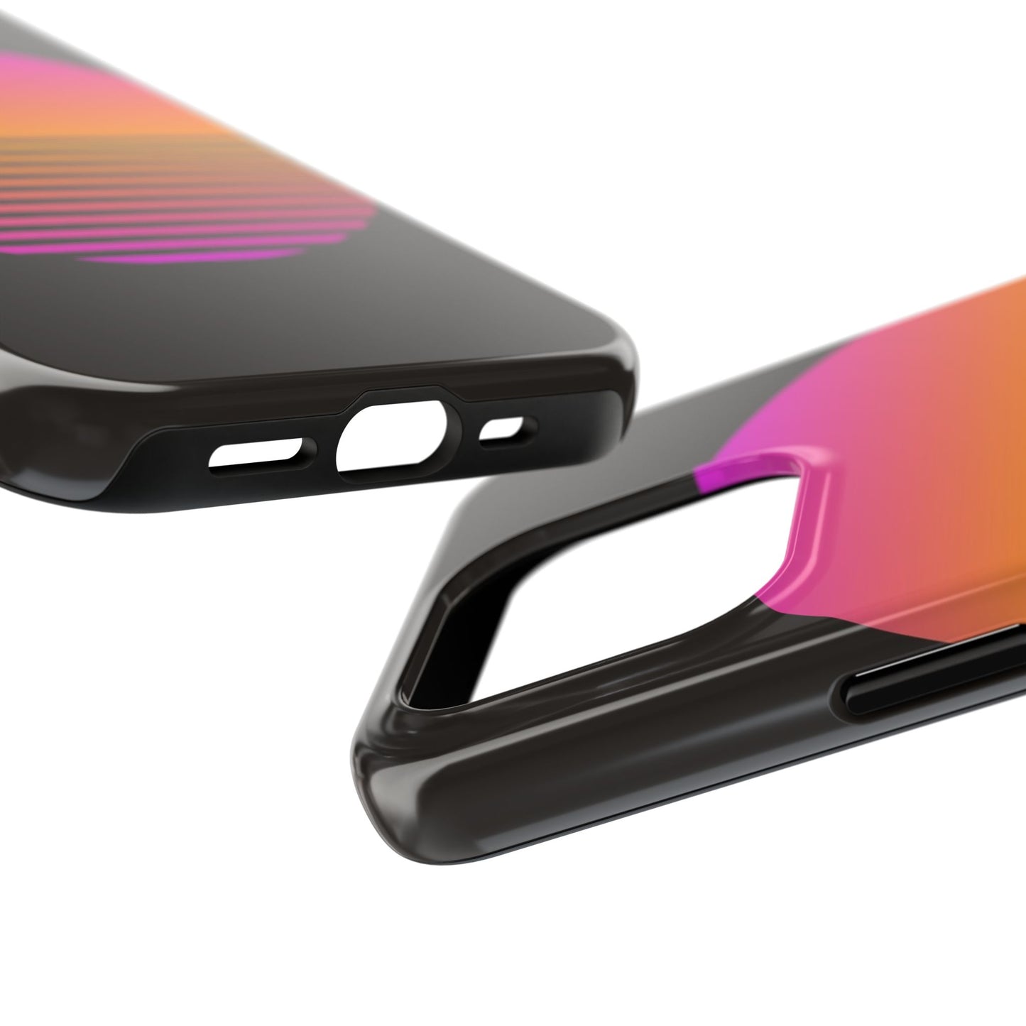Sunset Grid Tough Phone Case