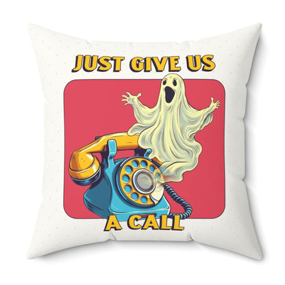 Just Give Us a Call Throw Pillow