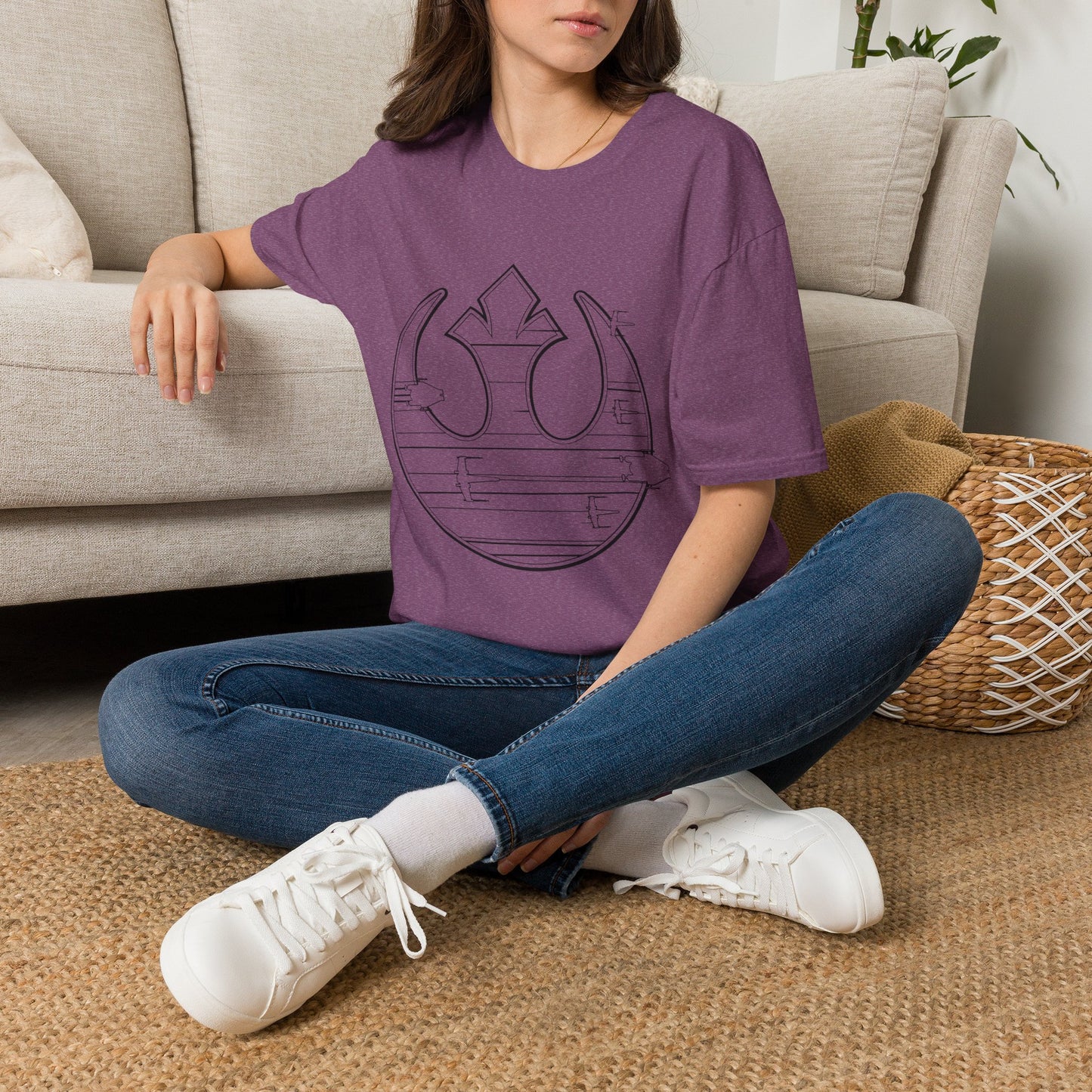 Retro Rebel Alliance Inspired Space Tee