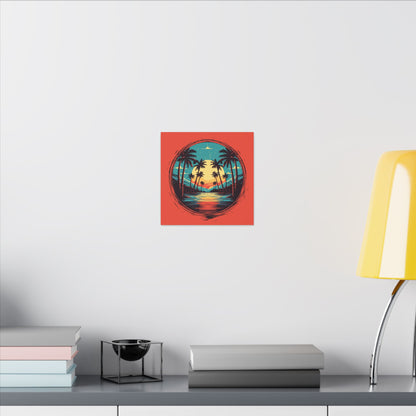 Palm Island Canvas Print