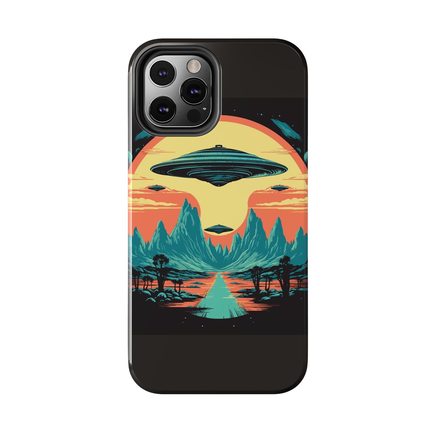 UFO Fleet Tough Phone Case