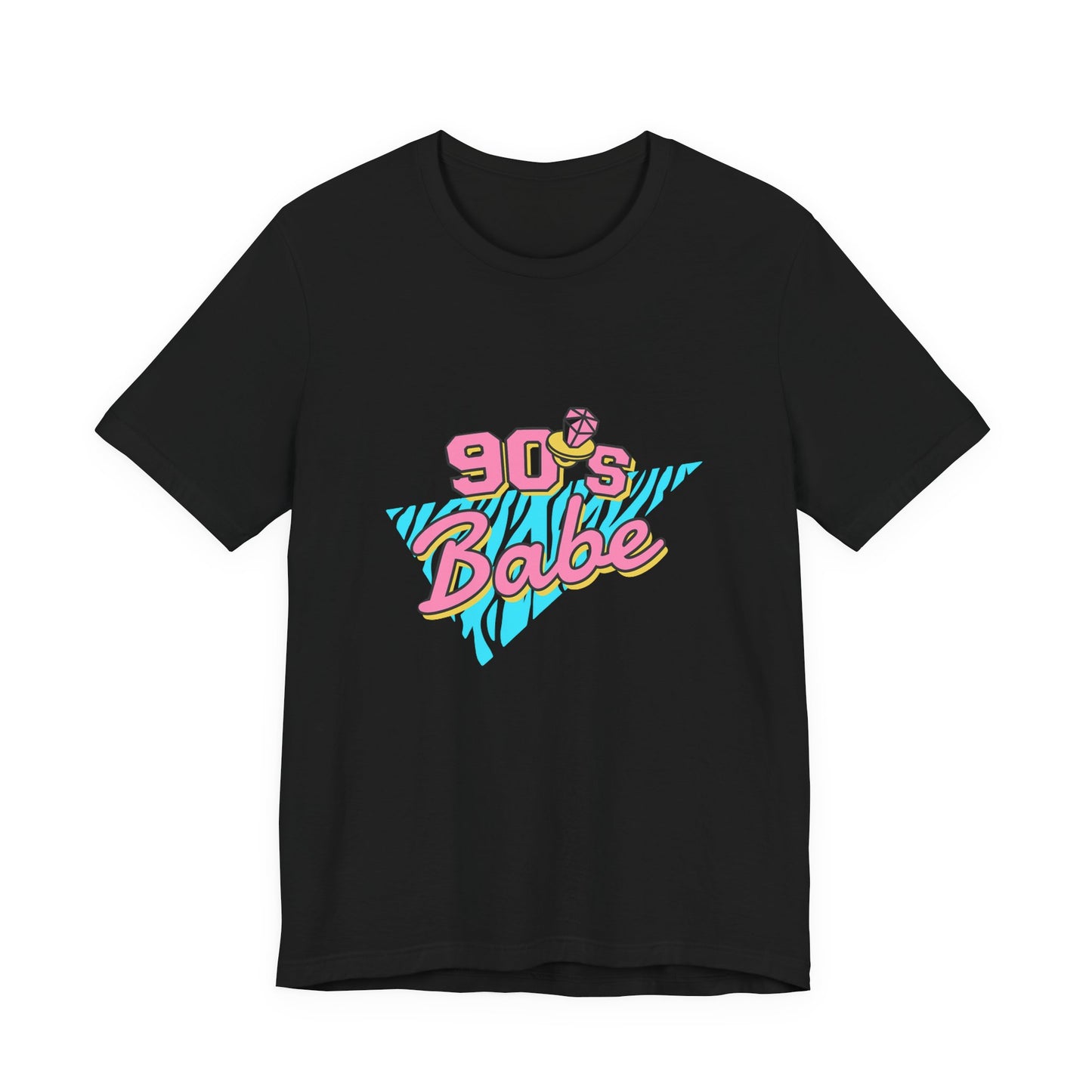 90s Babe retro triangle soft Bella Canvas unisex tee