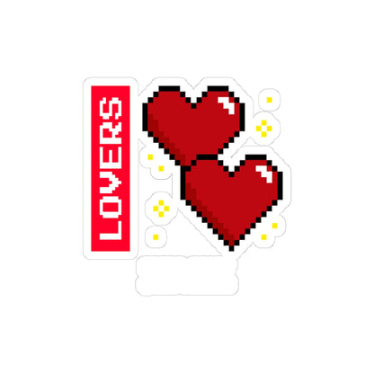Lovers, Press Start Kiss-Cut Sticker