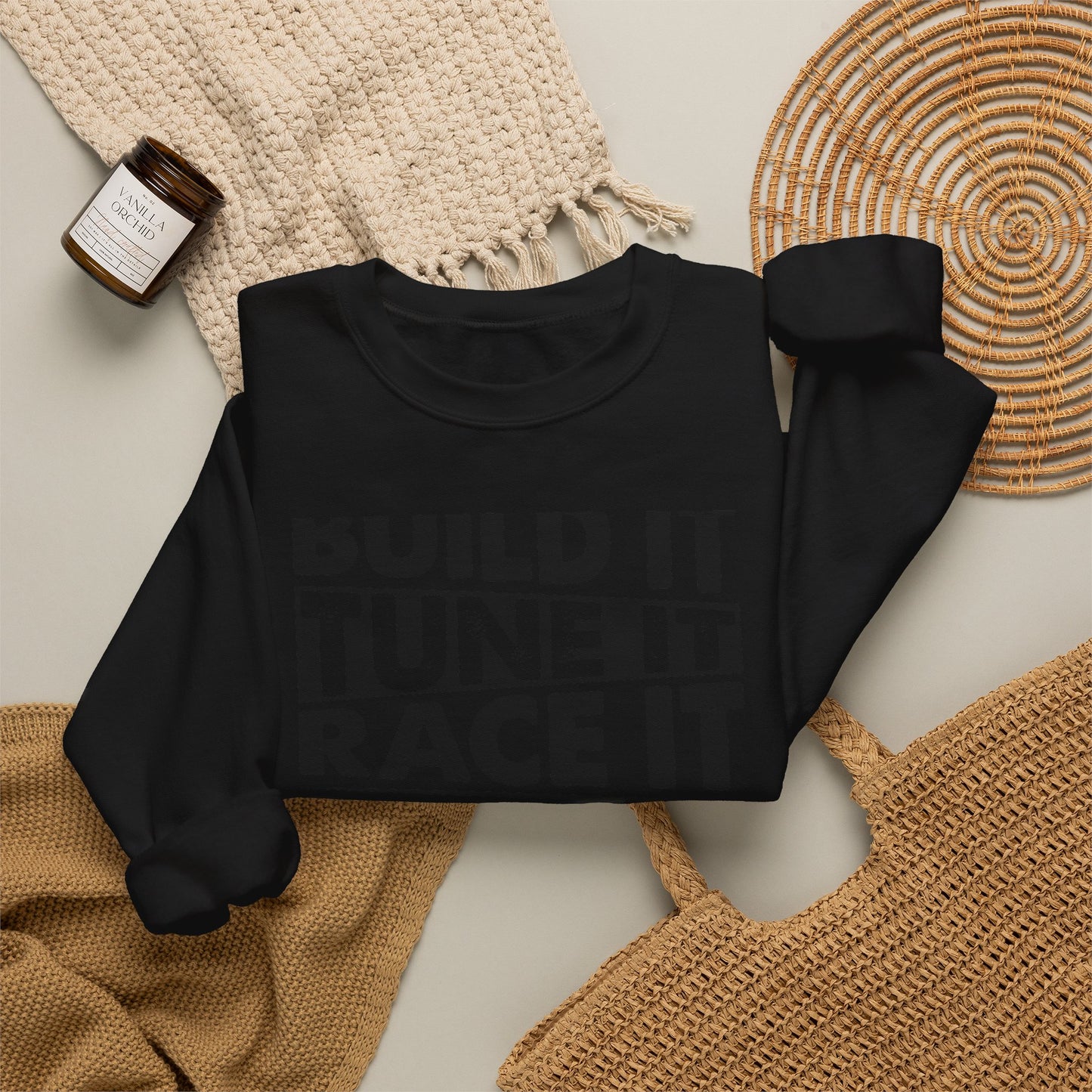 Build It Tune It Race It Sweatshirt
