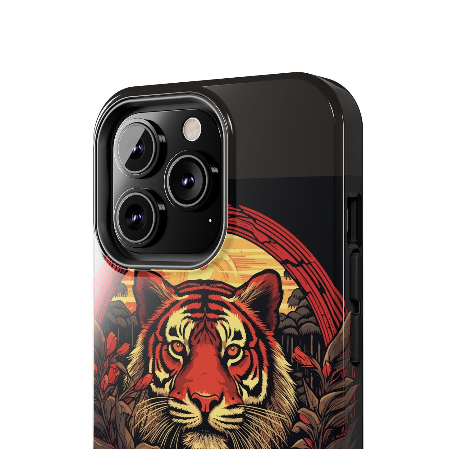 Tiger Wreath Tough Phone Case