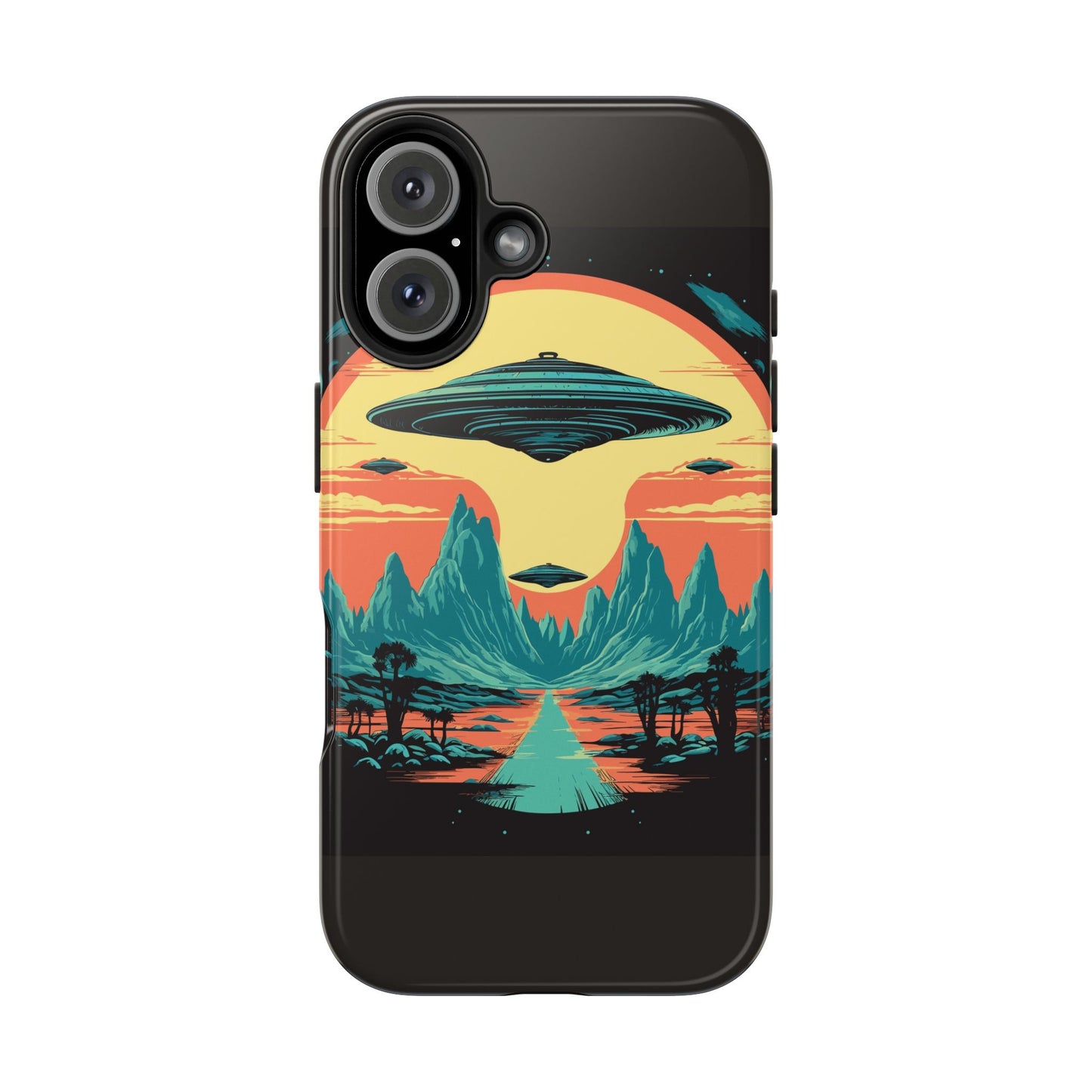 UFO Fleet Tough Phone Case