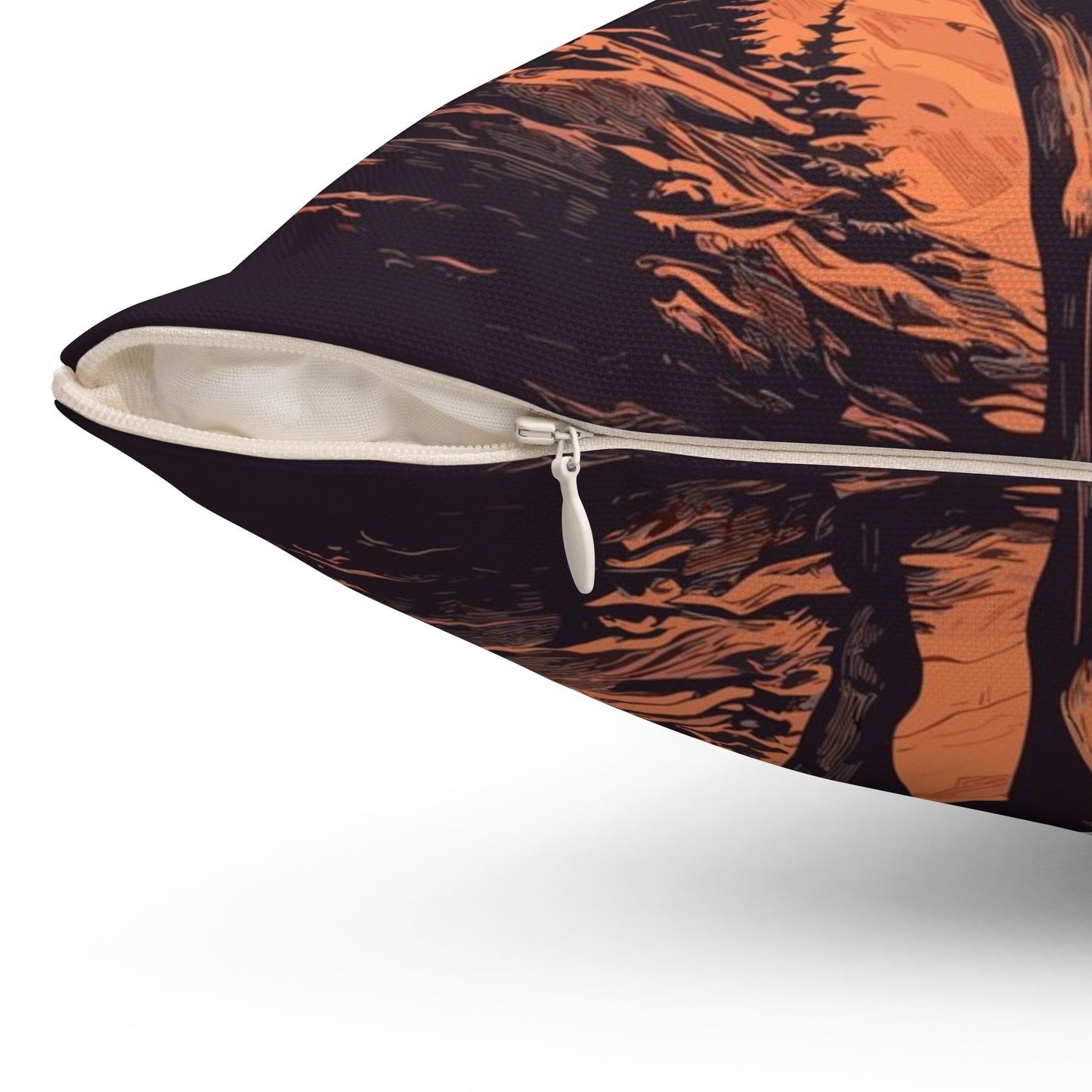 Forest King Throw Pillow