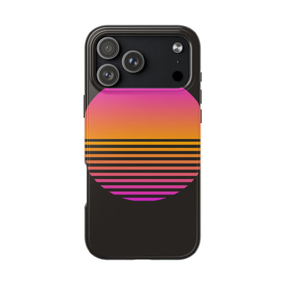 Sunset Grid Tough Phone Case