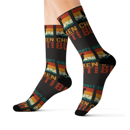 Guess What? Chicken Butt! Crew Socks