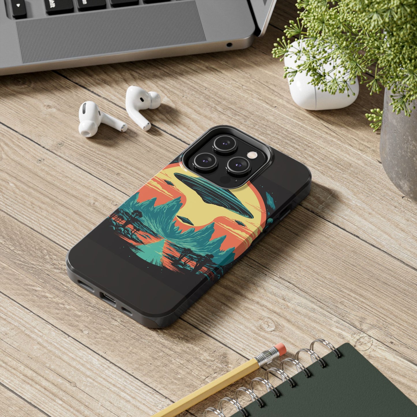UFO Fleet Tough Phone Case