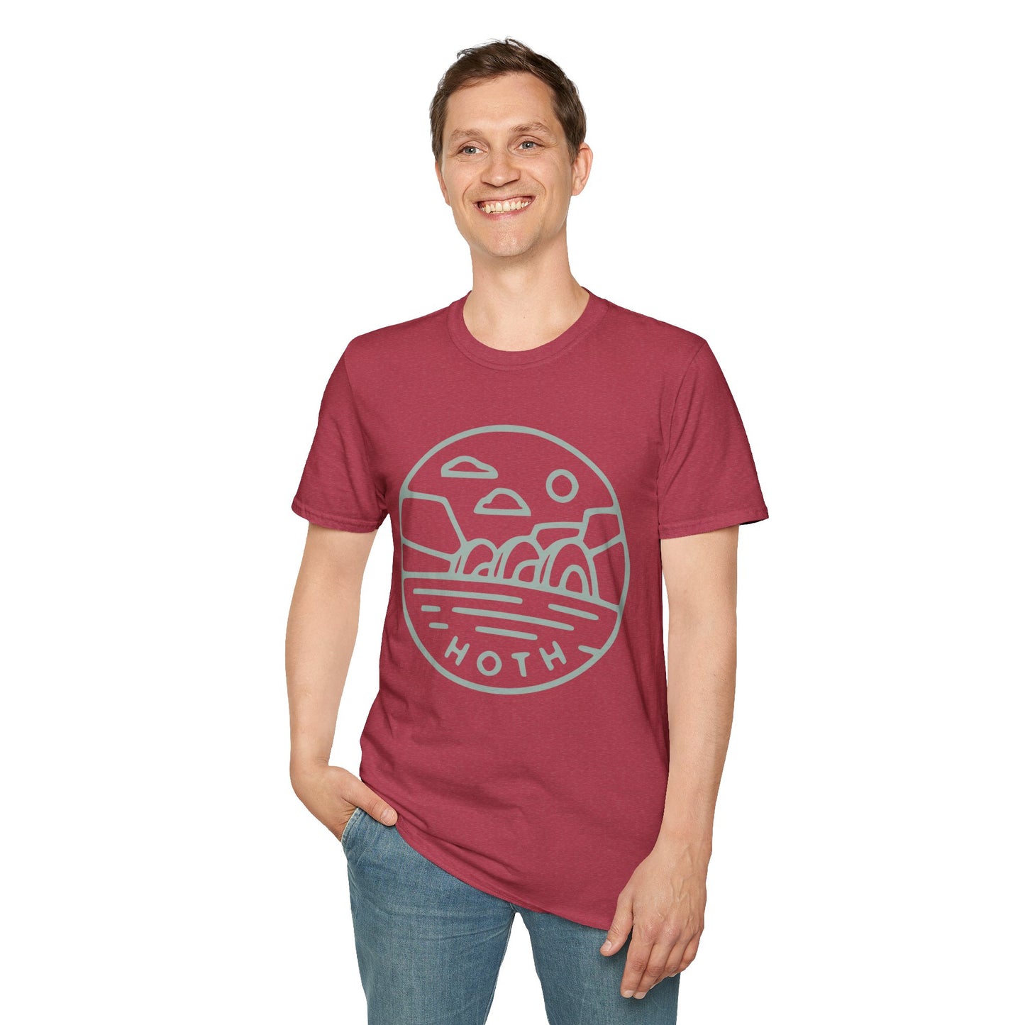 Hoth Retro Planet Adventure Tee