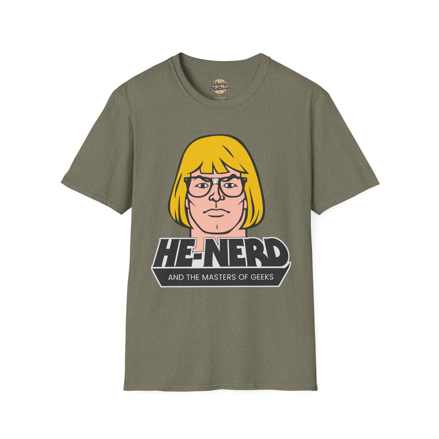 He-Nerd and the Masters of Geeks Tee