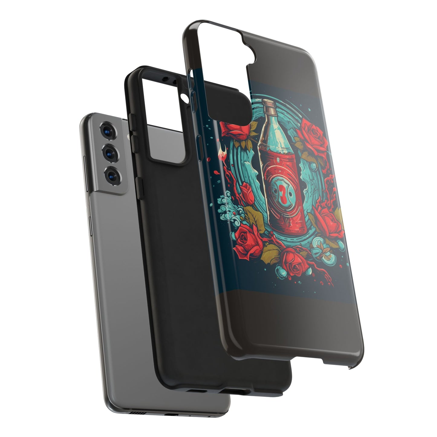 Soda & Roses Tough Phone Case
