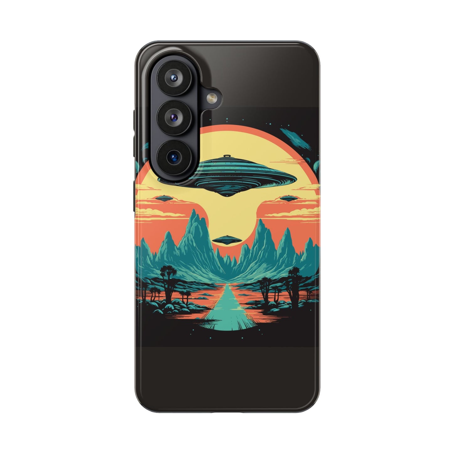 UFO Fleet Tough Phone Case