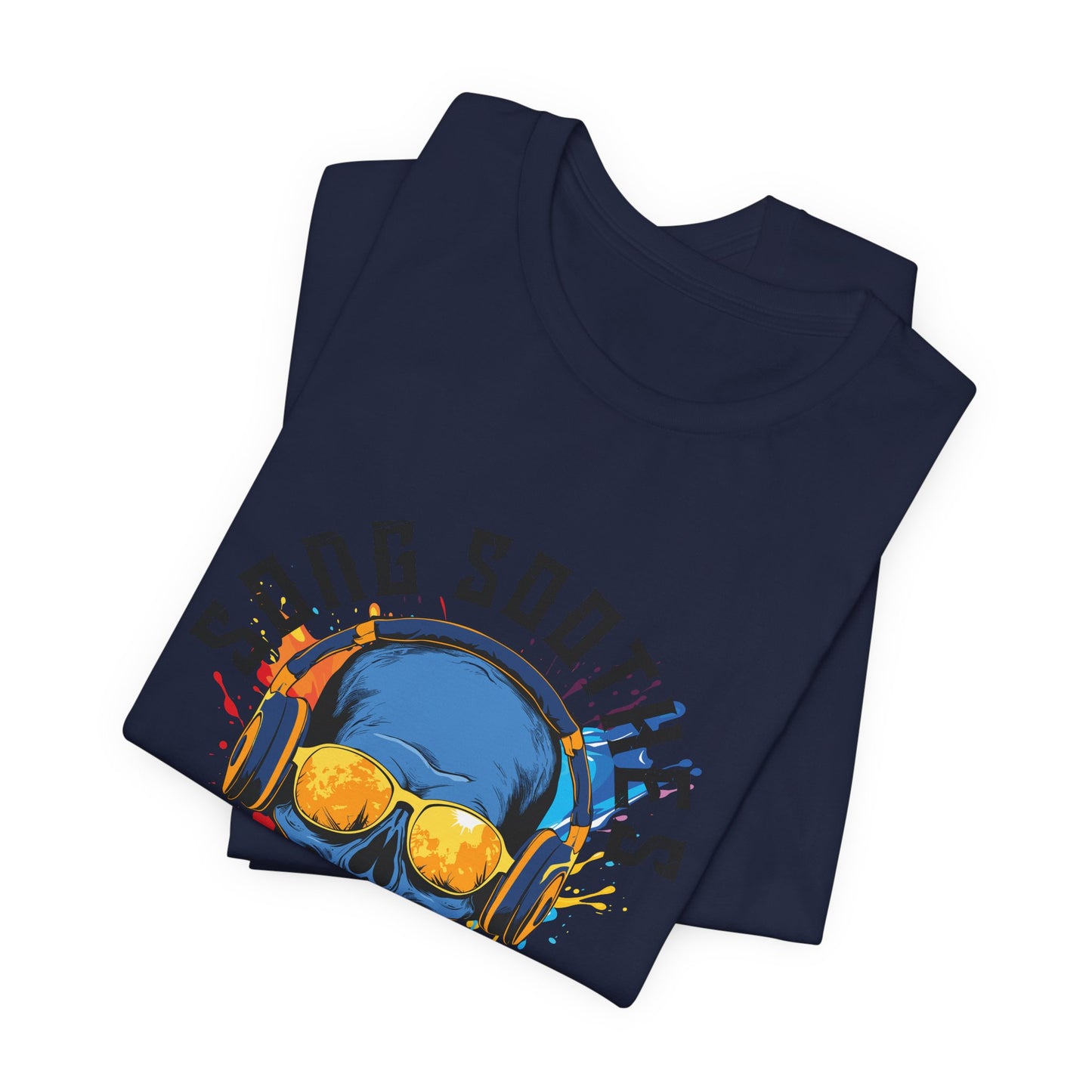 Song Soothes the Soul Skull Headphones Tee