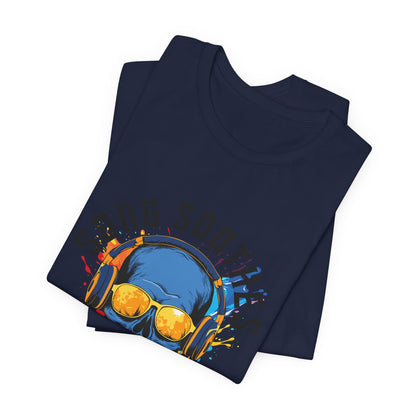 Song Soothes the Soul Skull Headphones Tee