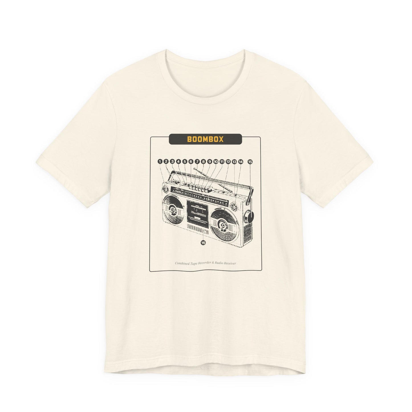 Boombox Blueprint Tee