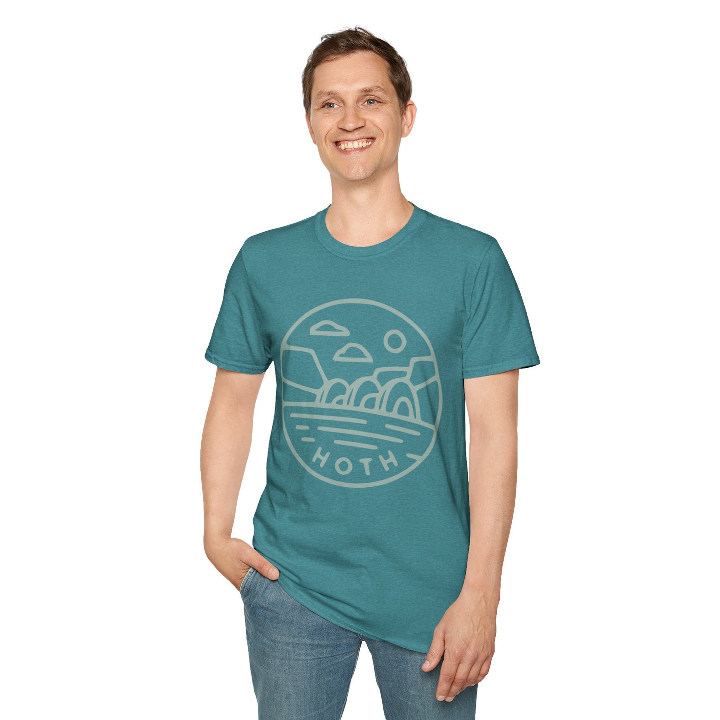 Hoth Retro Planet Adventure Tee