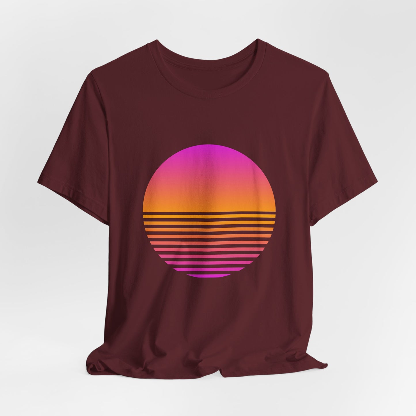 Sunset Grid Tee