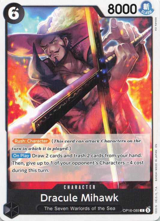 The Time of Battle #OP16-089 Dracule Mihawk