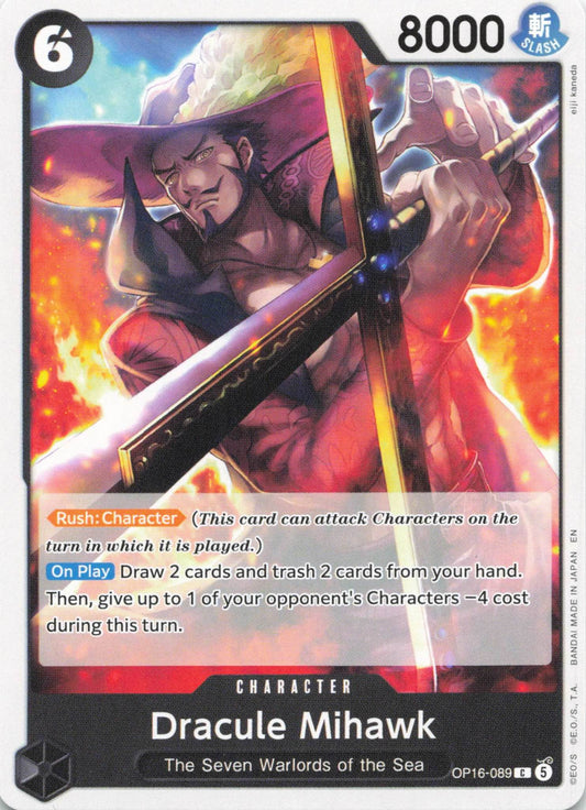The Time of Battle #OP16-089 Dracule Mihawk