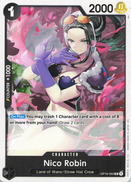 The Time of Battle #OP16-092 Nico Robin
