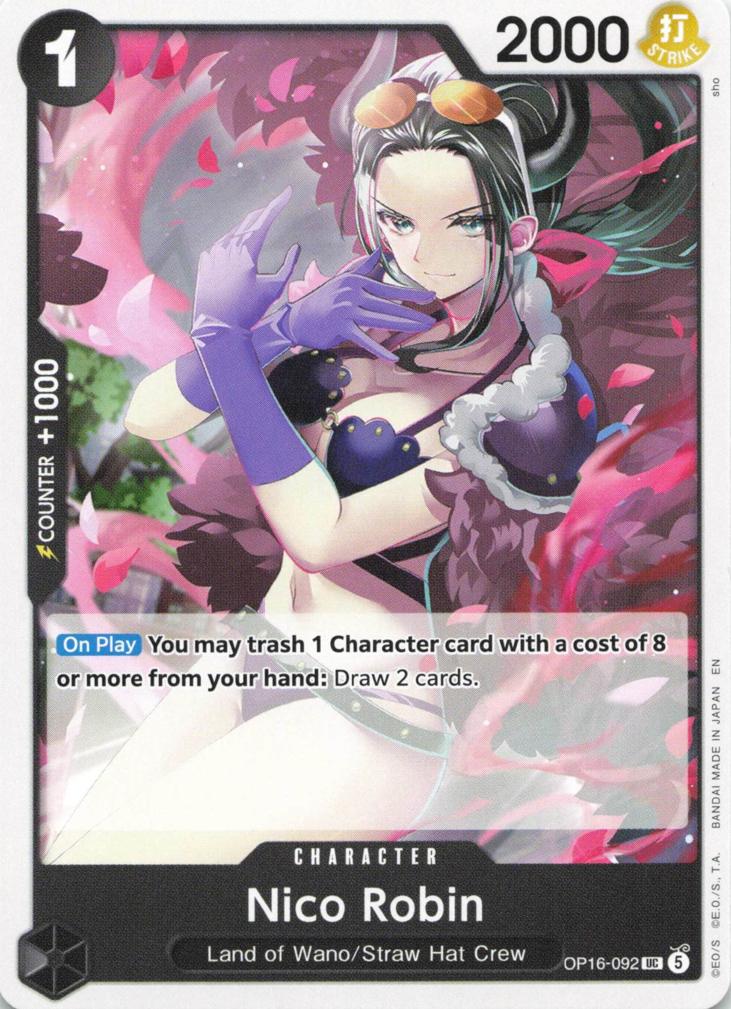 The Time of Battle #OP16-092 Nico Robin