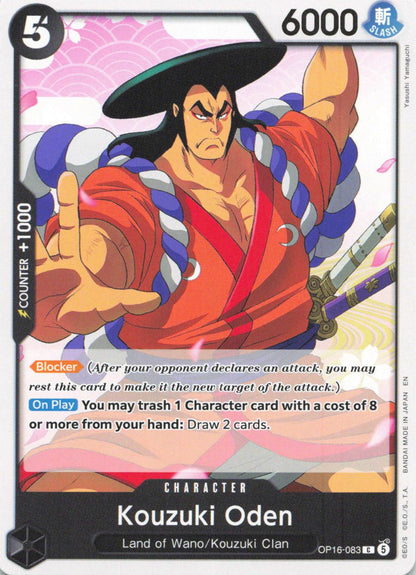 The Time of Battle #OP16-083 Kouzuki Oden