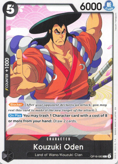 The Time of Battle #OP16-083 Kouzuki Oden