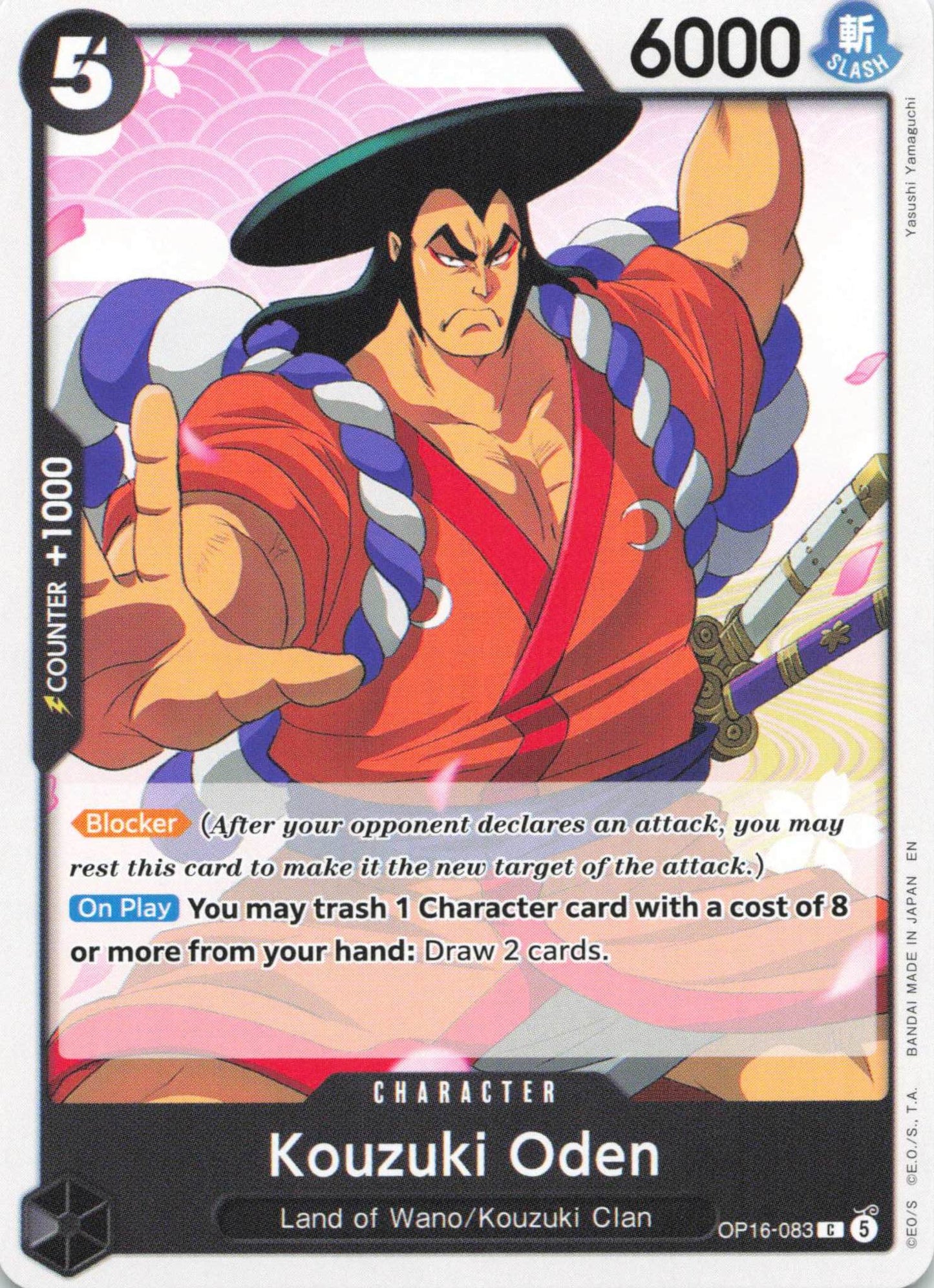 The Time of Battle #OP16-083 Kouzuki Oden