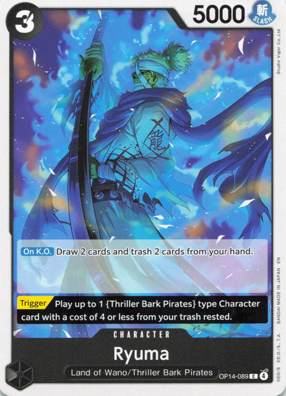 The Azure Sea's Seven #OP14-089 Ryuma