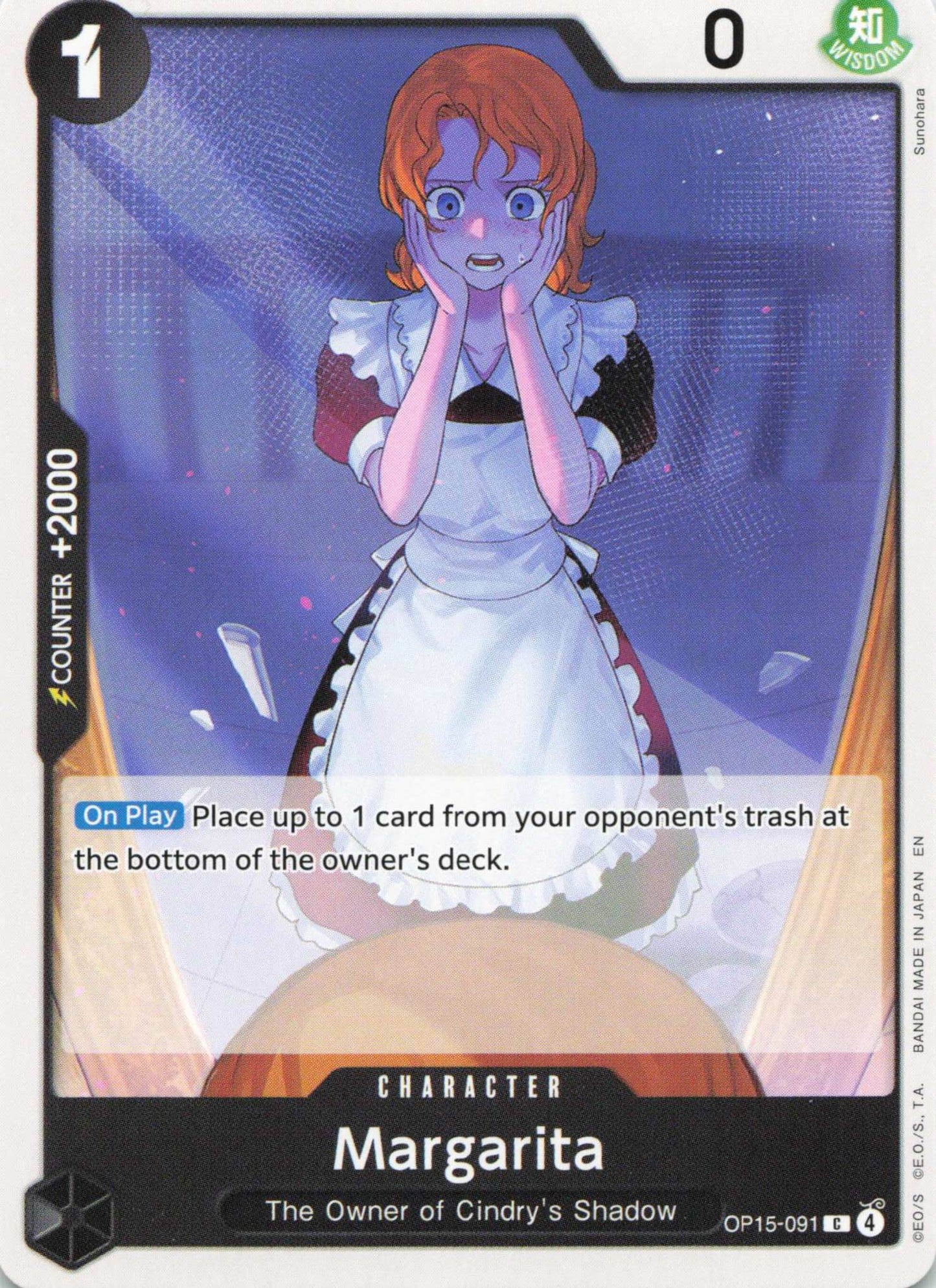 Adventure on Kami's Island Release Event Cards #OP15-091 Margarita