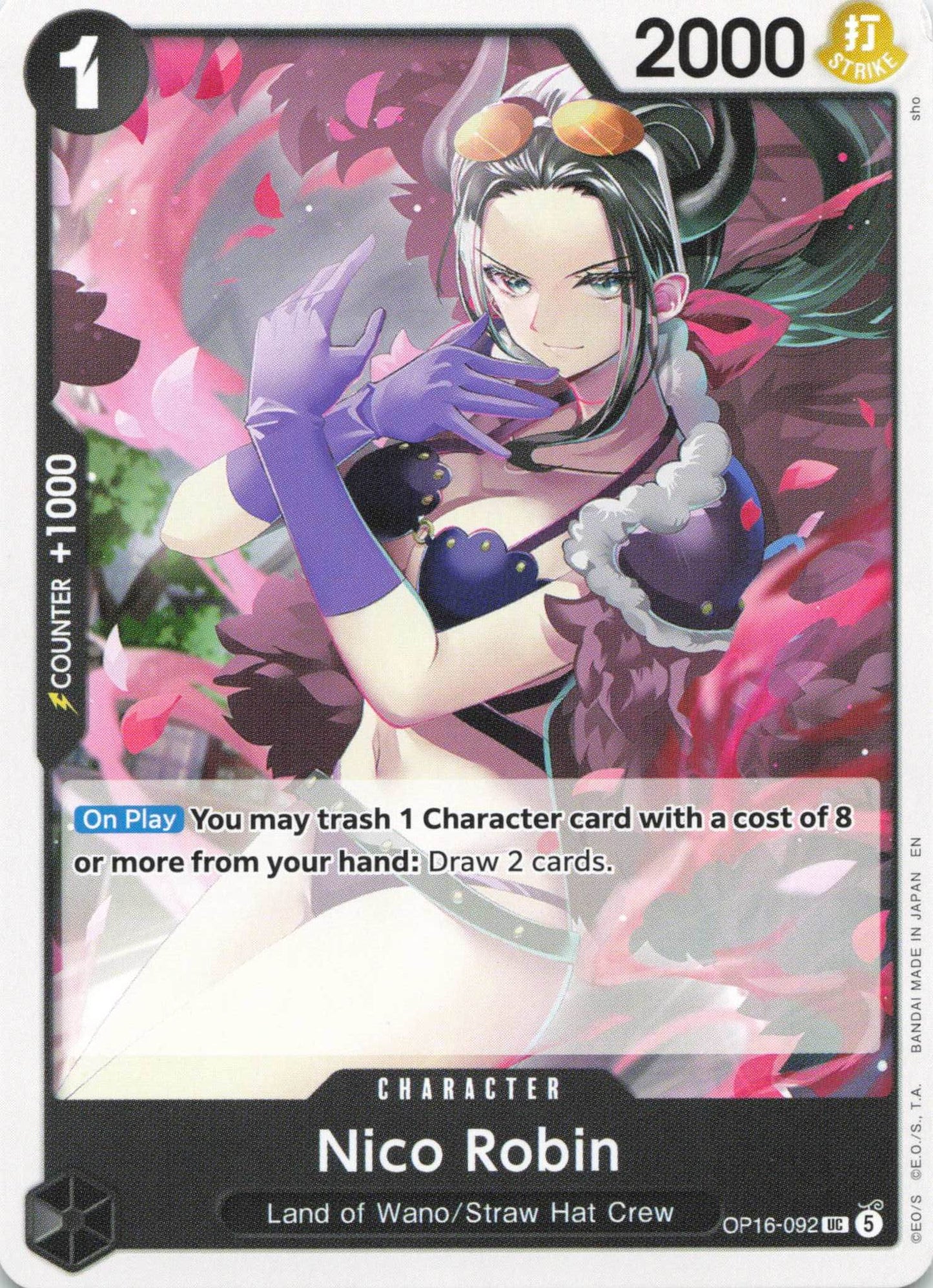 The Time of Battle #OP16-092 Nico Robin
