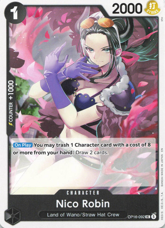 The Time of Battle #OP16-092 Nico Robin