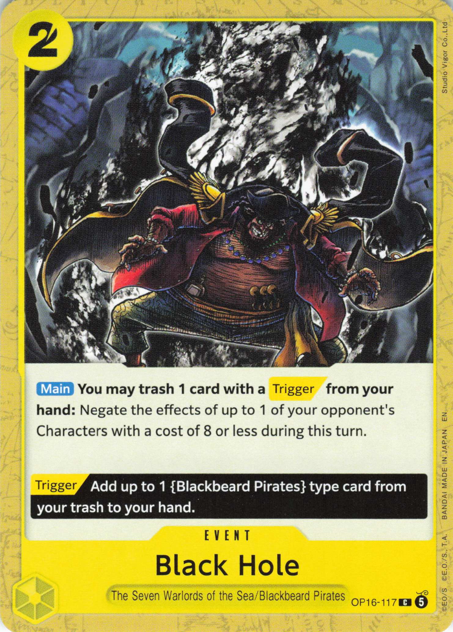 The Time of Battle #OP16-117 Black Hole