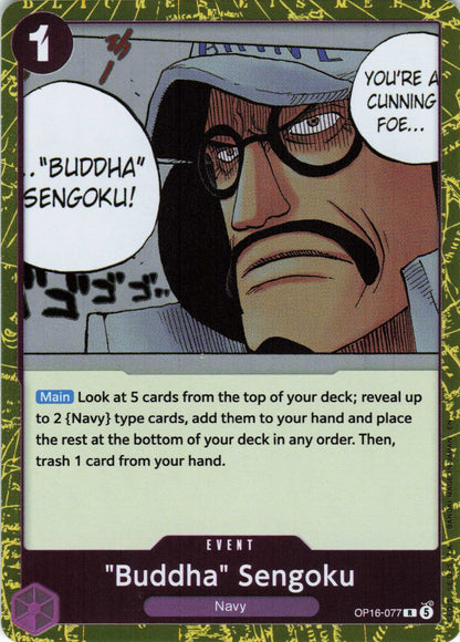 The Time of Battle #OP16-077 "Buddha" Sengoku